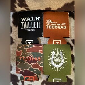 Limited edition Tecovas koozies